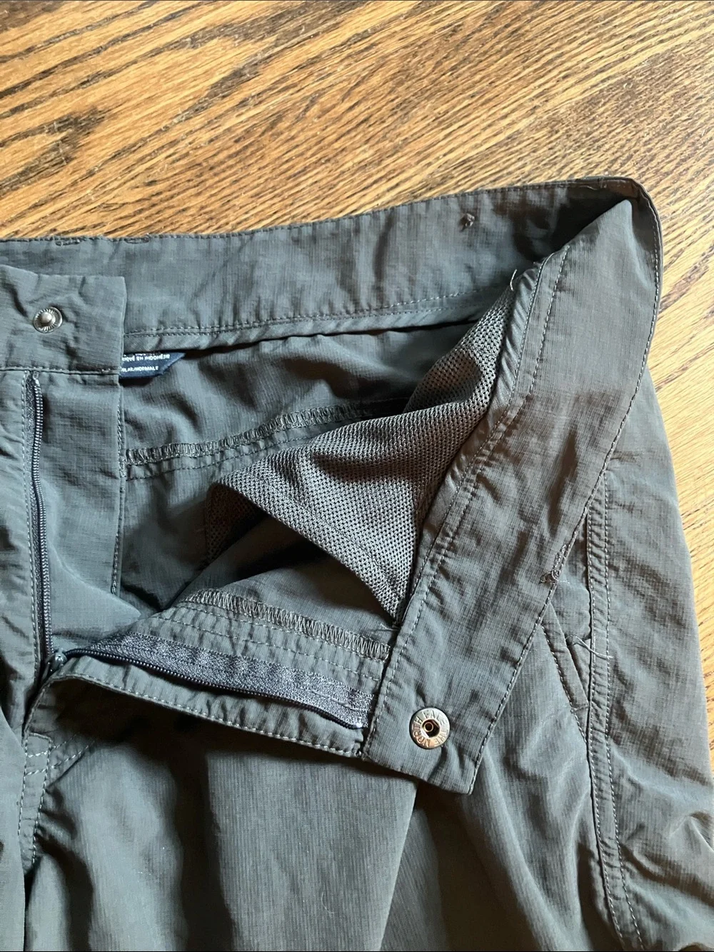 The North Face Men's Gray Outdoor Hybrid Shorts
